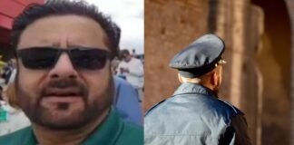 A pakistani fan removed in ground ind vs England fourth test a-pakistani-fan-removed-in-ground-ind-vs-england-fourth-test